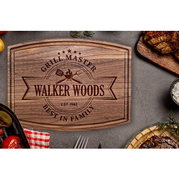 Tayfus Personalized Wooden Cutting Boards for Men