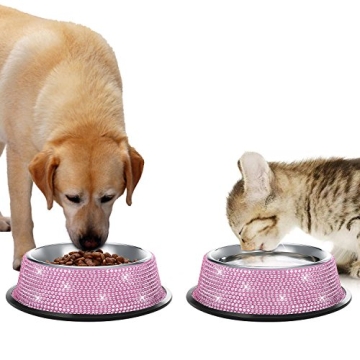 Buy SAVORI Bling Dog Bowls - Stylish Pet Dining