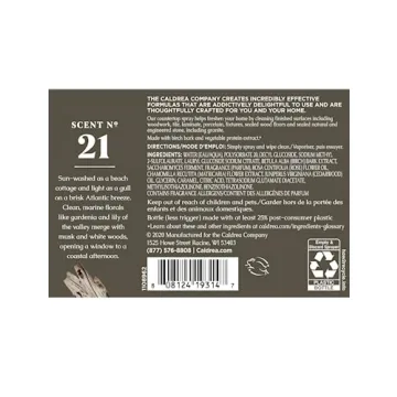 Caldrea Multi-surface Spray Cleaner Rosewater Driftwood 16 Oz