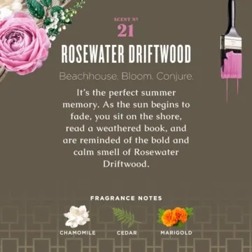 Caldrea Multi-surface Spray Cleaner Rosewater Driftwood 16 Oz