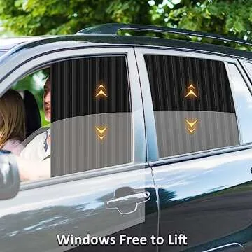 ZATOOTO Magnetic Car Sun Shades for Privacy & Comfort