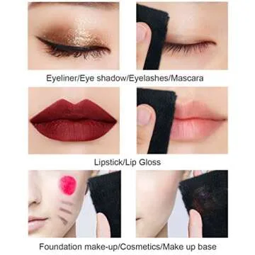 VIVOTE Microfiber Face Cloths: Reusable & Ultra Soft Makeup Remover Cloths (6 Pack)