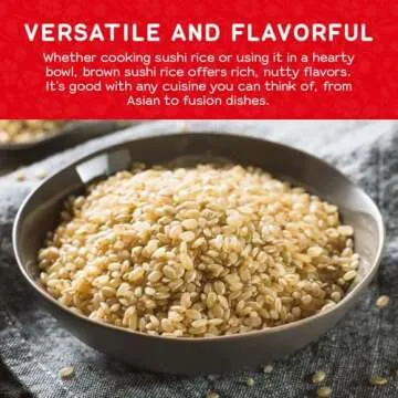 Sukoyaka Organic Brown Rice Genmai 15-Pound Pack