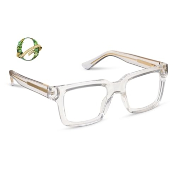 Peepers Clear +0.00 Readers - Stylish Eyewear