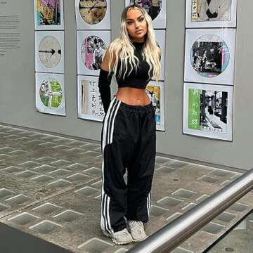 UAURORAO Women Streetwear Sweatpants - Trendy Comfort Joggers