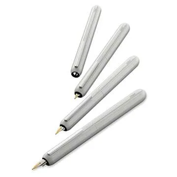 Elegant Lamy Dialog 3 Fountain Pen in Piano White