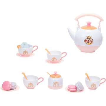 Disney Princess Tea Set for 4 - 21 Pieces