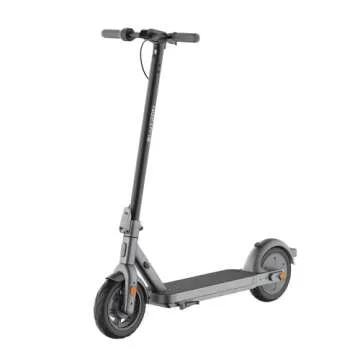 Blutron One S40 Electric Scooter, 700W Peak Power Motor, Impressive 25 Mile Range, 20 Mph, Dual Brakes & Suspension, 10'' Pneumatic Tires, Cruise Control, Foldable and Fast Charging Scooter