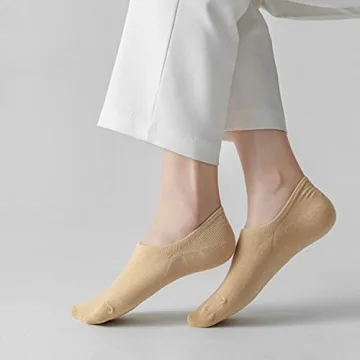 SIXDAYSOX Women's Low Cut No Show Socks for Comfort