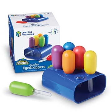Colorful Eyedroppers Set for Creative Kids - Ages 3+