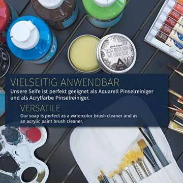 Tritart Vegan Paint Brush Cleaner Soap for Artists