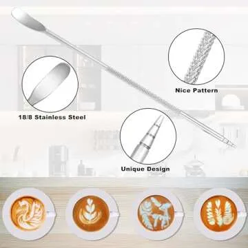 Apexstone 12oz Espresso Milk Frothing Pitcher for Home Baristas