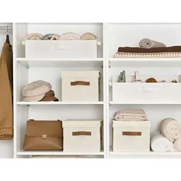 Stylish Storage Bins with Lids for Home Organization