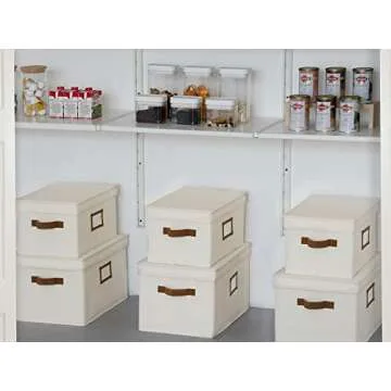 Stylish Storage Bins with Lids for Home Organization