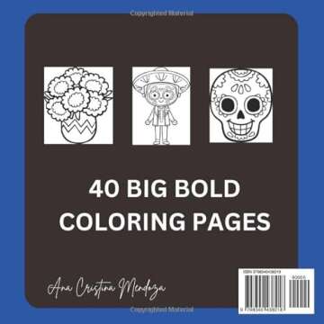 Day of The Dead: Adult Coloring Book for Creativity and Relaxation