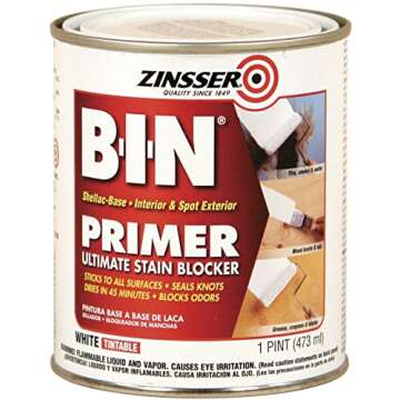 Zinsser B-I-N Primer Sealer for Effortless Home Makeovers