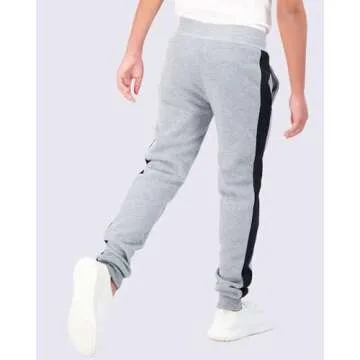 Real Essentials Youth Boys Joggers Soft Comfortable Athletic
