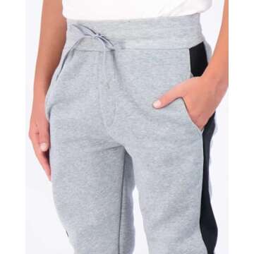 Real Essentials Youth Boys Joggers Soft Comfortable Athletic