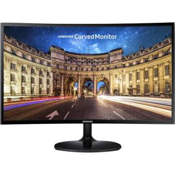 SAMSUNG 27 Inch Curved Computer Monitor - Immersive Experience with Eye Saver Mode