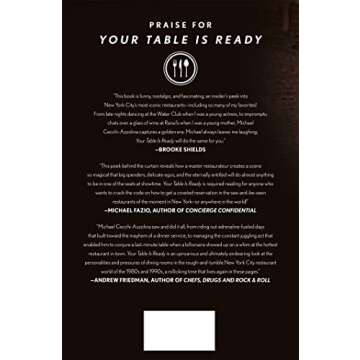 Your Table Is Ready: Tales of a New York City Maître D'