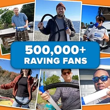 Powerful Handheld Bilge Pump for Kayaks Boats & Canoes