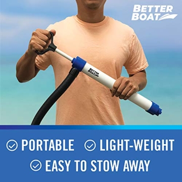 Powerful Handheld Bilge Pump for Kayaks Boats & Canoes