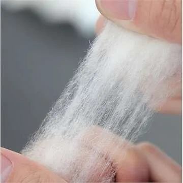 Wool Stuffing, Dehaired Wool Filler, Organic Wool Filling, Animal Fiber Used for Batting, Spinning, ...