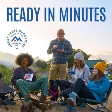 Mountain House Granola with Milk & Blueberries | Freeze Dried Backpacking & Camping Food | 6-Pack (0055450)