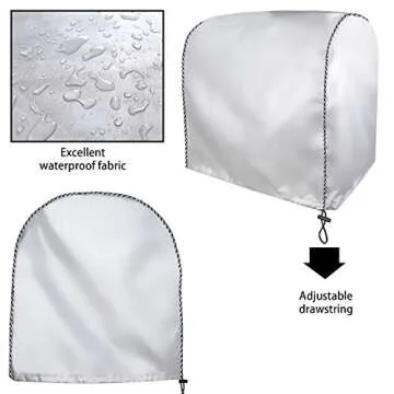 Befenybay 3D Printer Cover,Water-proof Cover, Dust-proof Cover for Creality CR-10 300/CR-10S 300 and Other 3D Printer