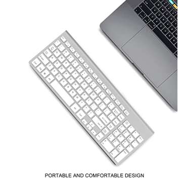 JOYACCESS Slim Wireless Keyboard for Laptop & MacBook
