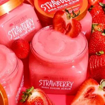 Tree Hut Strawberry Shea Sugar Scrub for Smooth Skin