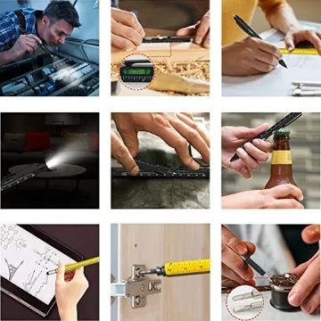 Multitool Pen Set 2pcs Unique Gifts for Men Cool Gadgets