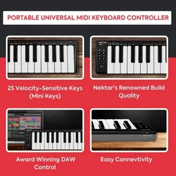 Nektar SE25 USB MIDI Controller Keyboard Perfect for All Musicians