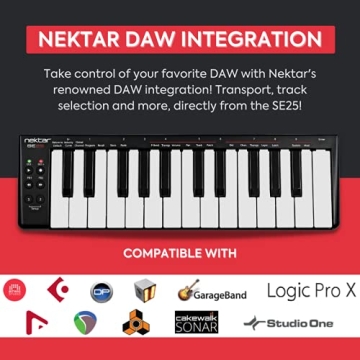 Nektar SE25 USB MIDI Controller Keyboard Perfect for All Musicians