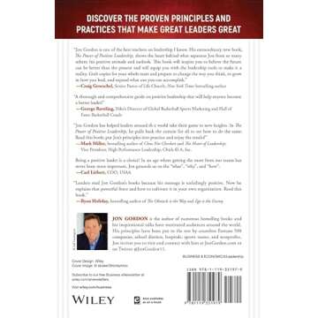 The Power of Positive Leadership: Transform Your Leadership Style and Culture by Jon Gordon