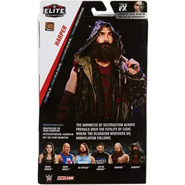 WWE Luke Harper Elite Collection Action Figure for Fans