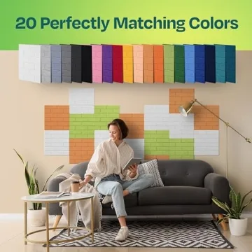 Ekkogo Acoustic Panels 18-Pack Soundproof Wall Panels