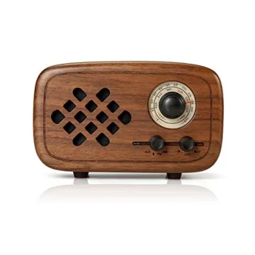 Rerii Handmade Walnut Bluetooth Speaker for All Occasions