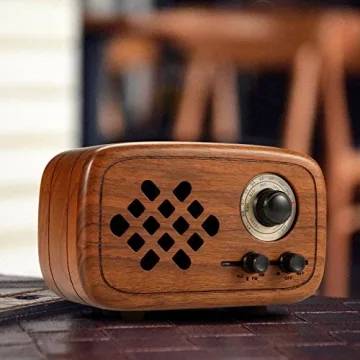 Rerii Handmade Walnut Bluetooth Speaker for All Occasions
