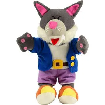 Constructive Playthings "The Three Little Pigs" Wolf and Pig Puppet Set from The Childhood Favorite Book