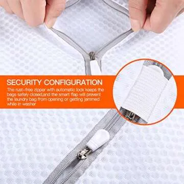 Kimmama Extra Large Heavy Duty Mesh Wash Laundry Bag- Pack of 4 (2 ExtraLarge+2 Large) 125gsm Net Fabric Durable and Reusable Wash bag,Travel Organization Bag for Clothes,Jeans,Bath Towels,Bed Sheets