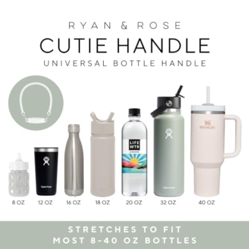 Ryan & Rose Water Bottle Handle - Universal Fit & Stylish Design