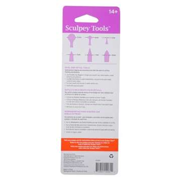 Sculpey Tools Dual End Tools Set - Perfect for All Clay Projects