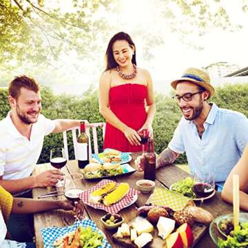 Colorful Deli Wax Paper Sheets - 120 Count for Easy Food Wrapping