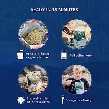 Backpacker's Pantry Three Cheese Mac & Cheese - Freeze Dried Backpacking & Camping Food - Emergency Food - 24 Grams of Protein, Vegetarian, 1 count