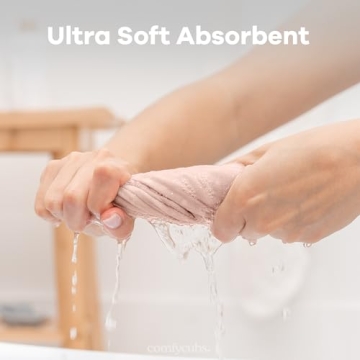 Soft Muslin Cotton Baby Washcloths - 10 Pack