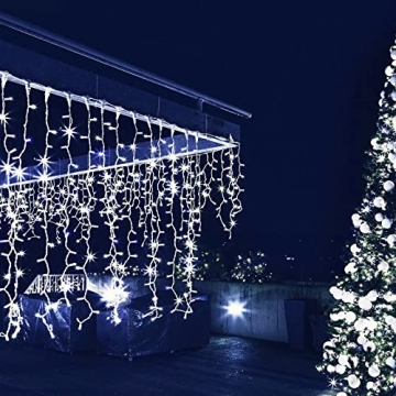 USOKYO 480 LED Icicle Christmas Lights for Every Occasion