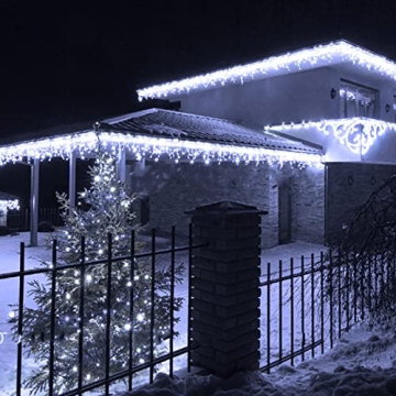 USOKYO 480 LED Icicle Christmas Lights for Every Occasion
