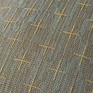 MIULEE Pack of 2 Decorative Burlap Linen Throw Pillow Covers Modern Farmhouse Pillowcase Rustic Woven Textured Cushion Cover for Sofa Couch Bed (18''x18'', Khaki)