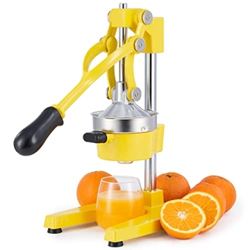 CO-Z Hand Press Juicer Machine, Manual Orange Juicer and Professional Citrus Juicer for Orange Juice...